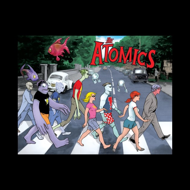 MADMAN & the Atomics Crossing! by MICHAEL ALLRED