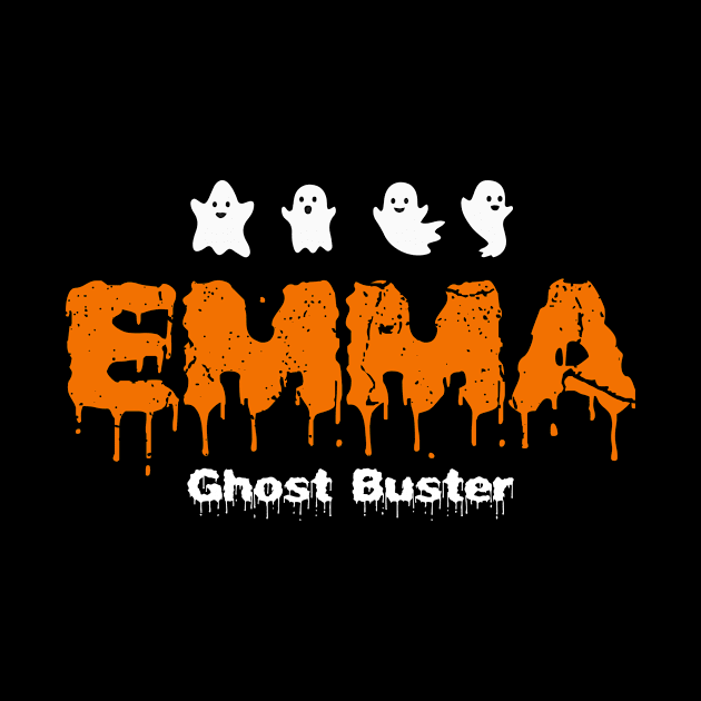 Emma Ghost Buster tee design birthday gift graphic by TeeSeller07