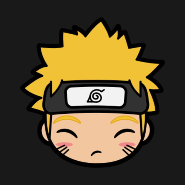 chibi naruto head naruto