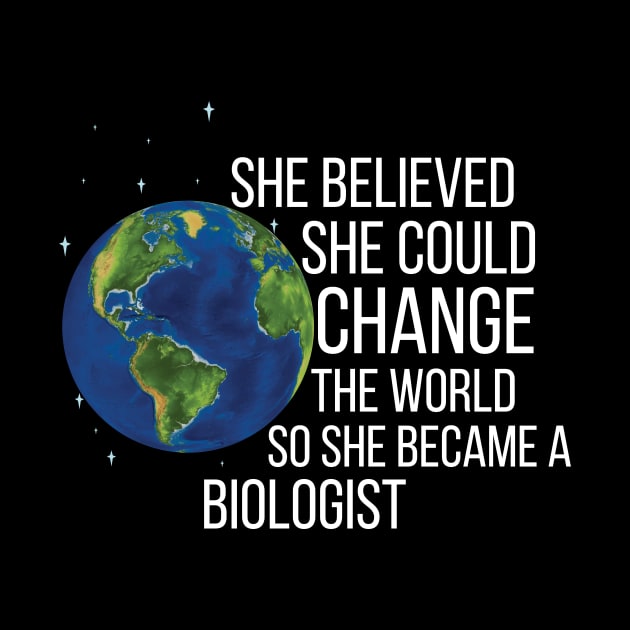 She Believed She Could Change The World So She Became A Biologist by Saimarts