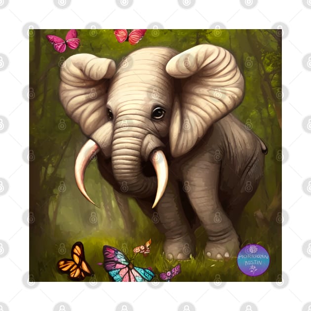 CUTE ELEPHANT by Morrigan Austin