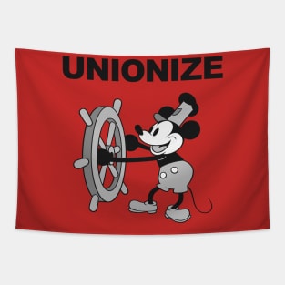 Steamboat Willie - Unionize Tapestry