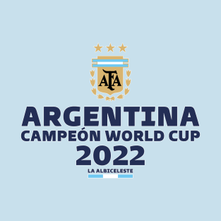 Argentina World Cup Champions 2022 T-Shirt