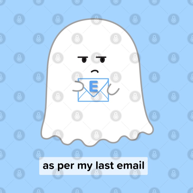 Gordie the Ghost (as per my last email) | by queenie's cards by queenie's cards