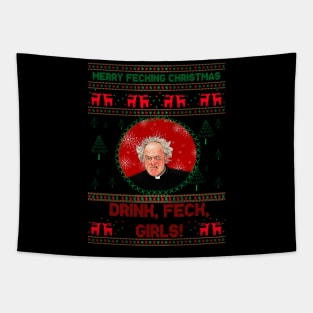 Father Jack, Merry Fecking Christmas -Father Ted Tapestry
