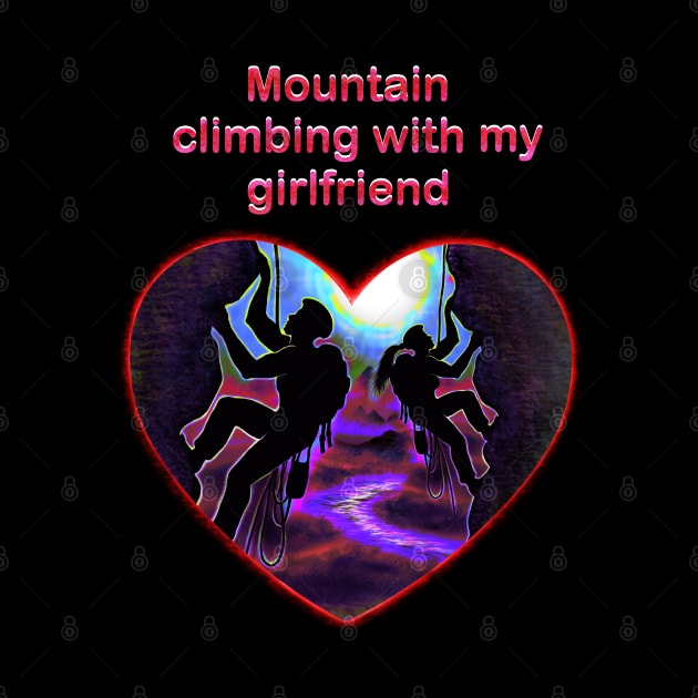 Mountain climbing with my girlfriend by Artardishop