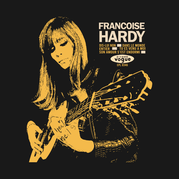 Classic Guitar Girl Retro Hardy by liamMarone