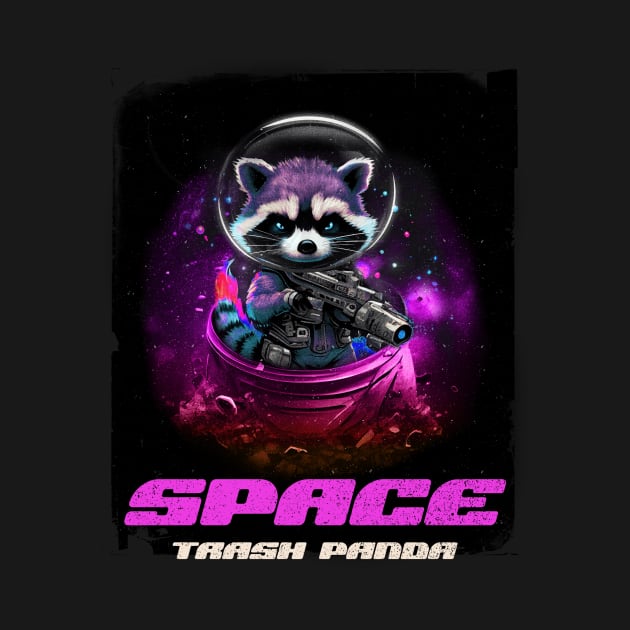 Space Trash Panda by #MechanicLife