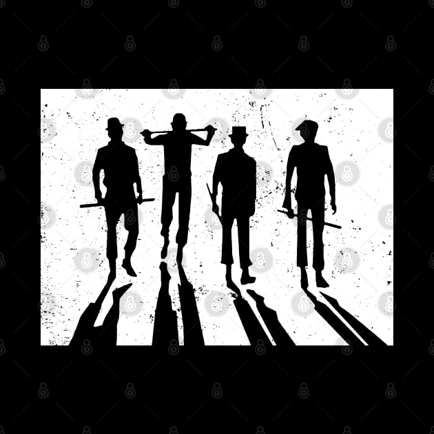 A Clockwork Orange Droogs Stencil Silhouette by CultureClashClothing