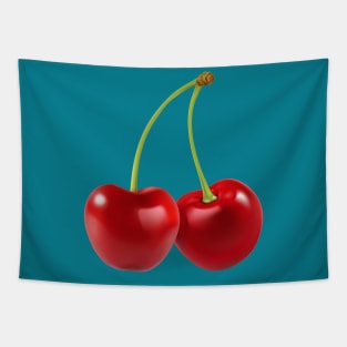 Red Berry, Summer Fruit print, Berry Lover, Cute Gift For Her Tapestry