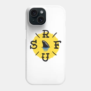 Surf Shark Directions Phone Case