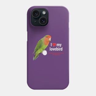 love lovebird (2) Phone Case