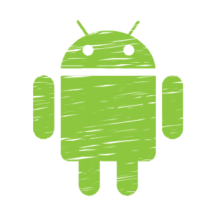 Android droid sketch T-Shirt