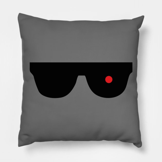 Minimalist Terminator Pillow by PWCreate