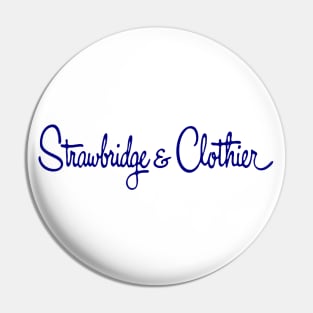 Strawbridge & Clothier. Department Store. Philadelphia, Pennsylvania Pin