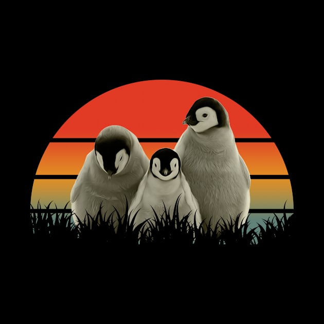 Feathered Frost Fiesta Penguin Dreams, Stylish Tee for Wildlife Devotees by Northground