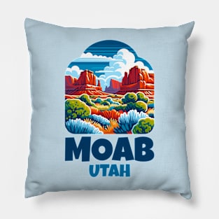 Desert Vista - Moab Utah Pillow