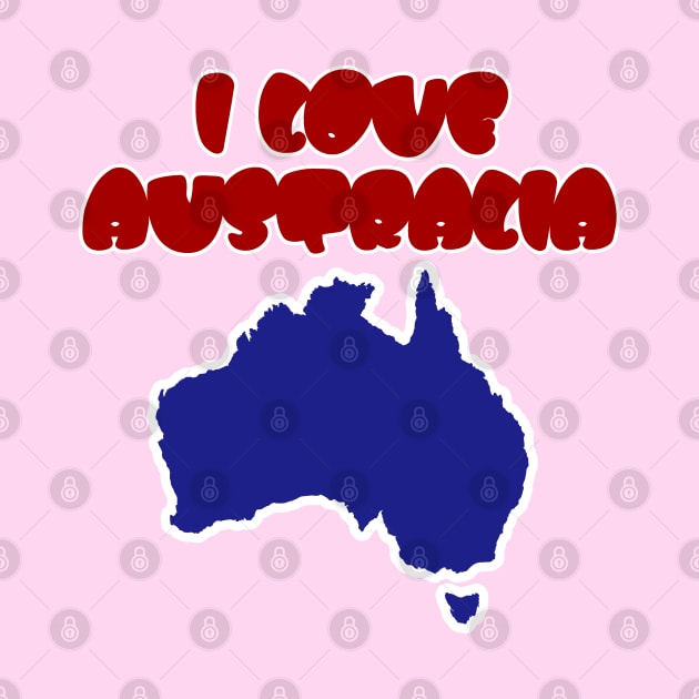 Australia Day - I Love Australia by EunsooLee