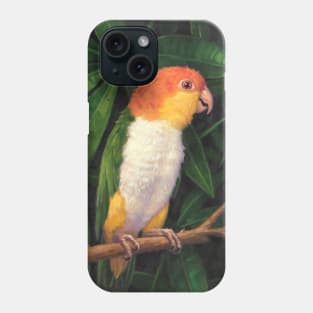 White Bellied Parrot Phone Case