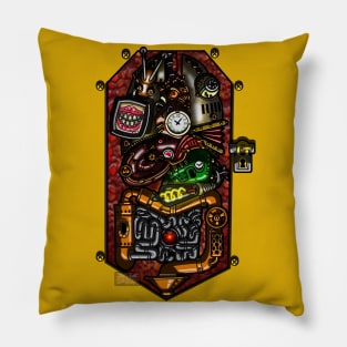 SteamPunk iNSIDES Pillow