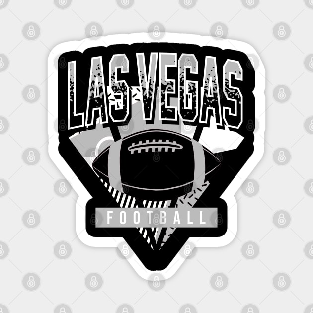 Las Vegas Football Retro Gameday Magnet by funandgames