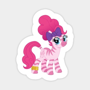 Pinkie Pie zebra Magnet