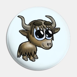 Yak (Animal Alphabet) Pin