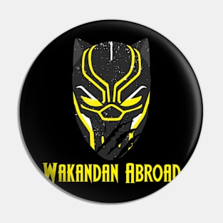 Black Panther Wakandan Abroad Pin