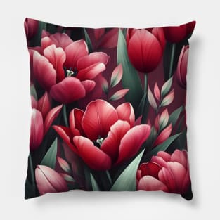 Tulip Flower Pillow