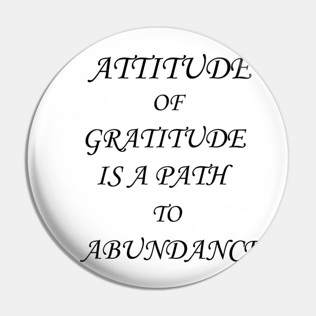 Attitude of gratitude is a path to abundance Pin by Limeoncharm