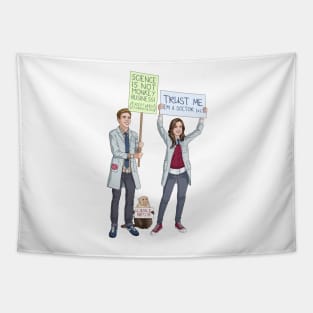 Fitzsimmons - Science March Tapestry