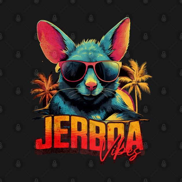 Retro Wave Chillout Jerboa by Miami Neon Designs