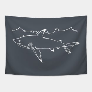 shark Tee! Tapestry