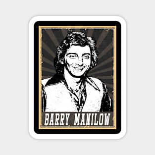 80s Style Barry Manilow Magnet