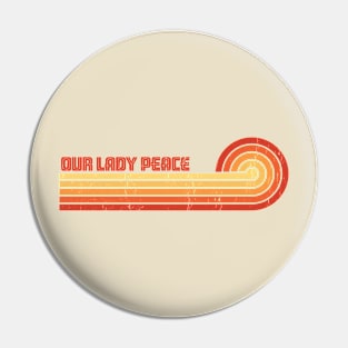 Sunset Line - Our Lady Peace Pin