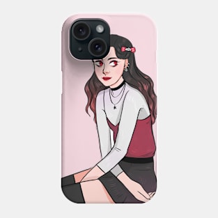 Indie Girl, Halloween Phone Case