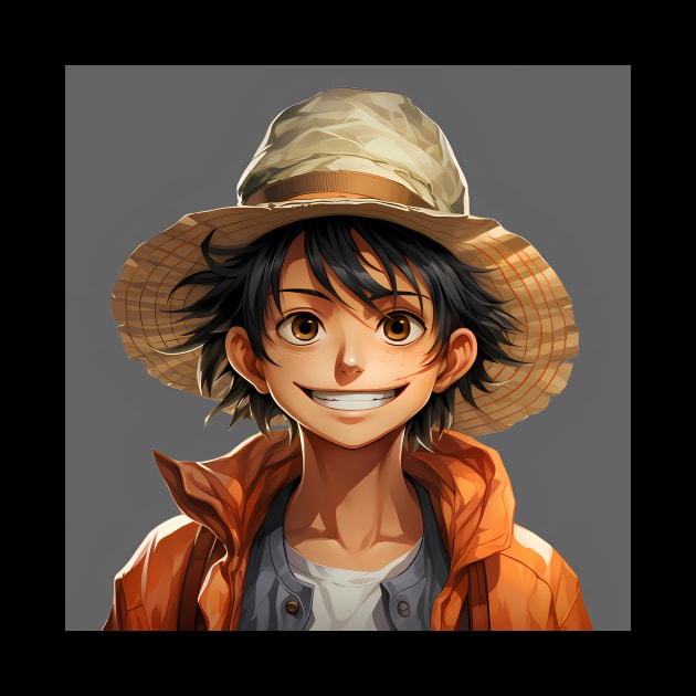 Reimagined Monkey D. Luffy from One Piece by Keciu's Shop