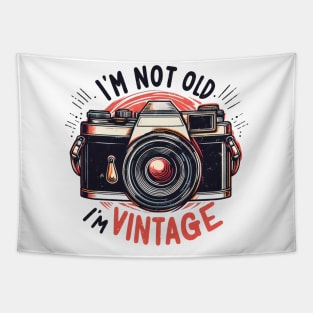 Iam not old i'm vintage Tapestry