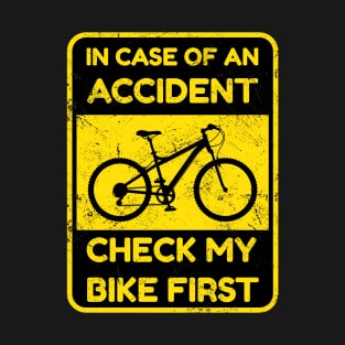 Check my Mountainbike first T-Shirt