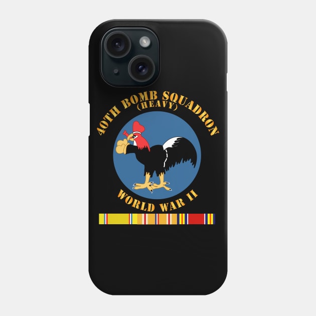 40th Bomb Squadron - WWII w PAC SVC Phone Case by twix123844