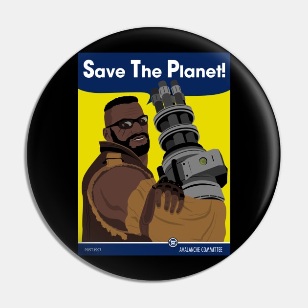 Save the planet Pin by Domichan