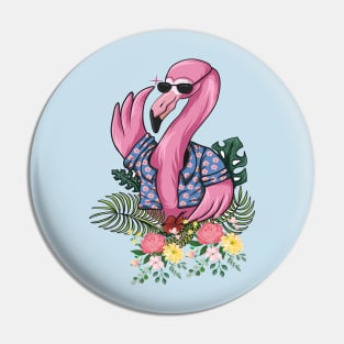 Cute Flamingo Animal Pin