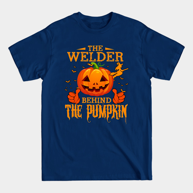 Disover Mens The CHEF Behind The Pumpkin T shirt Funny Halloween T Shirt_WELDER - Funny Halloween Welder - T-Shirt