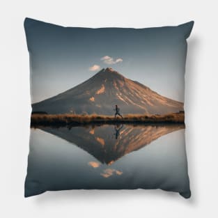 Mount Taranaki 2 Pillow