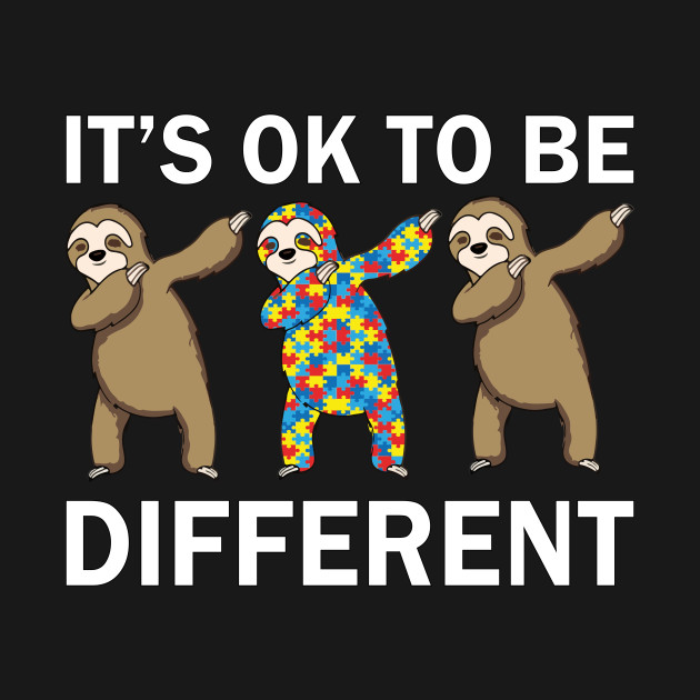 Discover Autism Its Ok To Be Different - Autism - T-Shirt