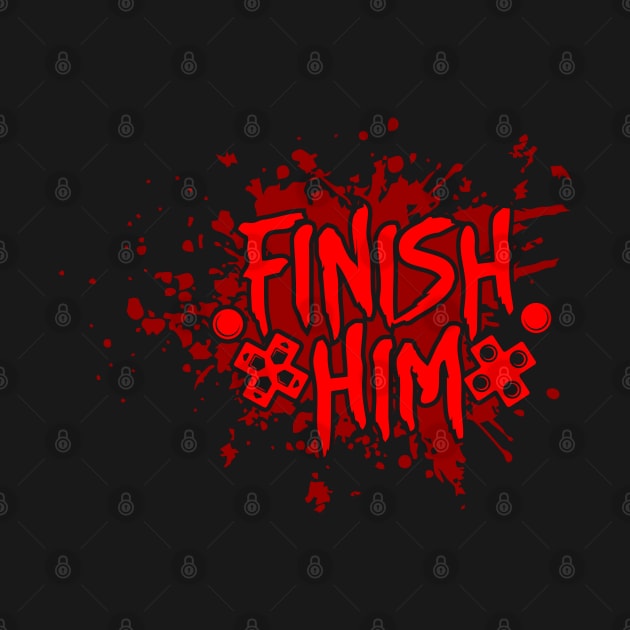 Finish Him - Gaming Controller Buttons by busines_night