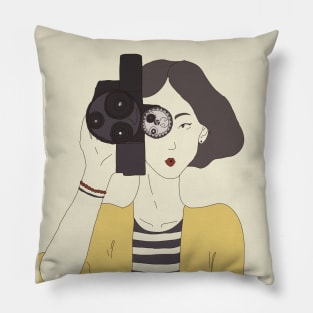 Cinema by women Pillow