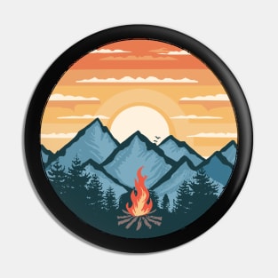 campfire Pin