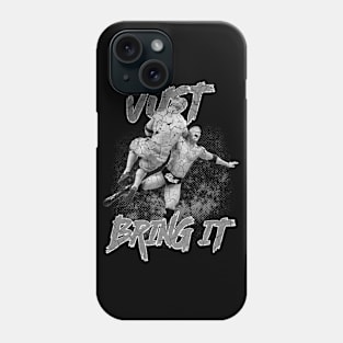 vintage just bring it crack plastisol Phone Case