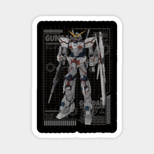 RX-0 Unicorn Gundam Magnet